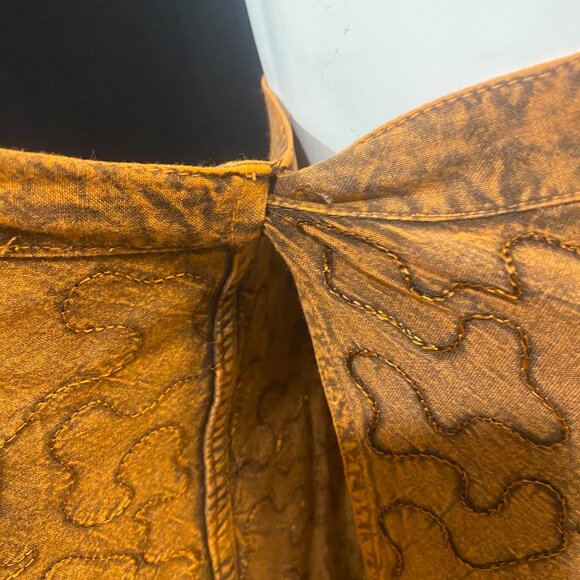 You Are Incredible🤎 Vintage Bronze Wrap Skirt And Halter Set - Picture 8 of 10